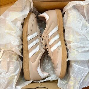 Adidas Originals Samba OG W Wonder Taupe Sneakers IE6523 Women's Size 9.5